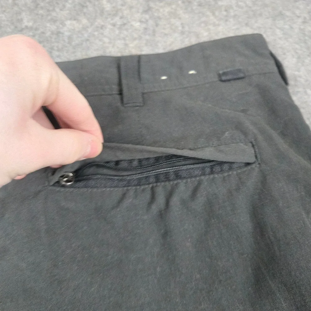 REI Hiking Pants Mens 38x30 Green Nylon UPF 50 Utility Outdoor‎ Gorpcore Travel